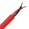 2 Core, 1.25mm², Tinned Copper, Low Smoke Zero Halogen (LSZH), Fire Alarm Cable, Red, 200M Drum (B2C1.25FACTCWRD200LS) AS/NZS 5000.2 450/750V V90