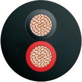 2 Core, 1.5mm², OFHC Copper, Black, High-Flex Speaker Cable, Low Smoke Zero Halogen (LSZH) (BELZHB215)