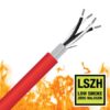 2 Pair, 1.5mm², TCW, Shielded, 450/750V, LSZH, 2 Hour Fire Rated Cable (BFR2P1.5CS)