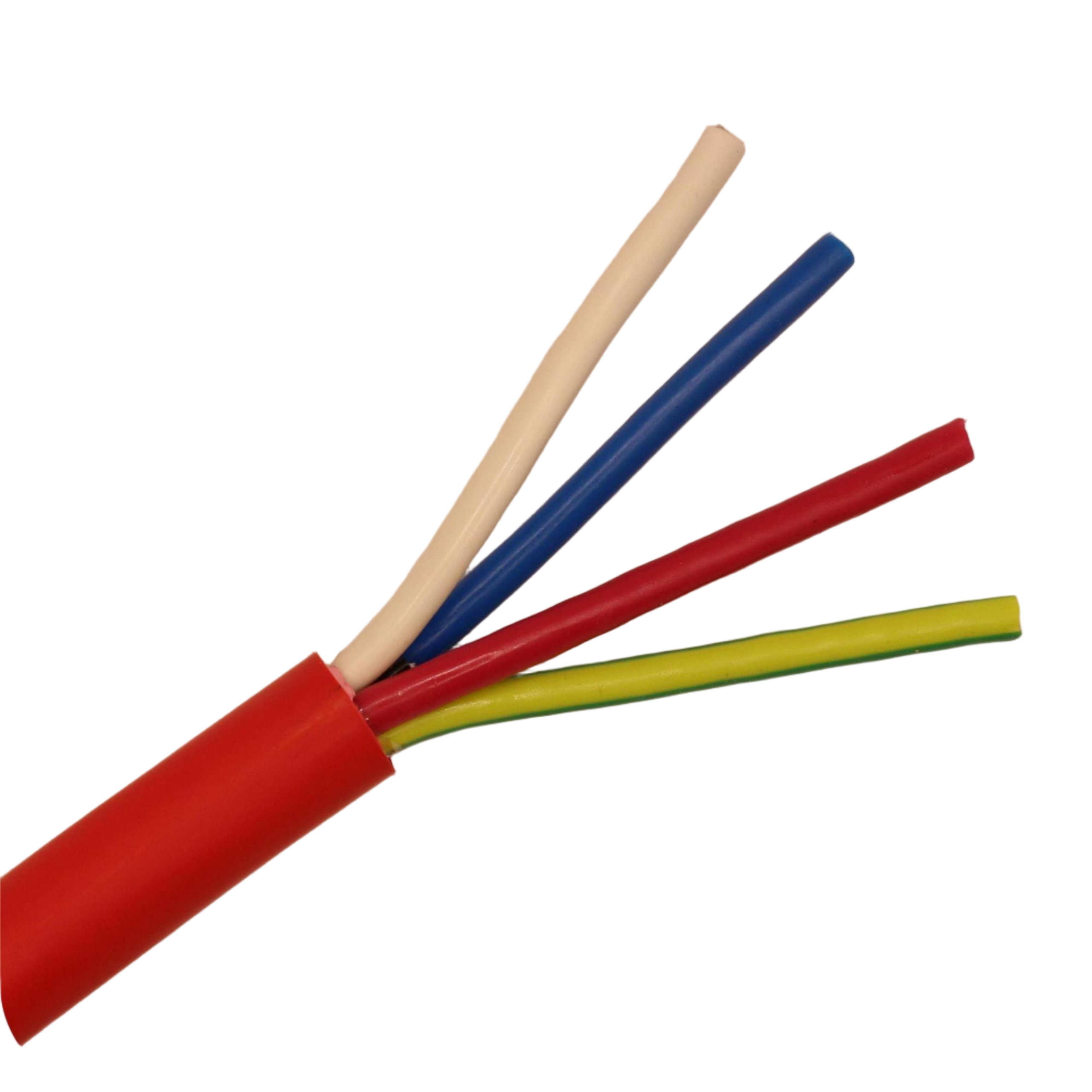 3 Core + Earth (4G), 10.0mm² (Class 5), TCW, 0.6/1KV, LSZH, 2 Hour Fire Rated Cable (BFR4G10.0F)