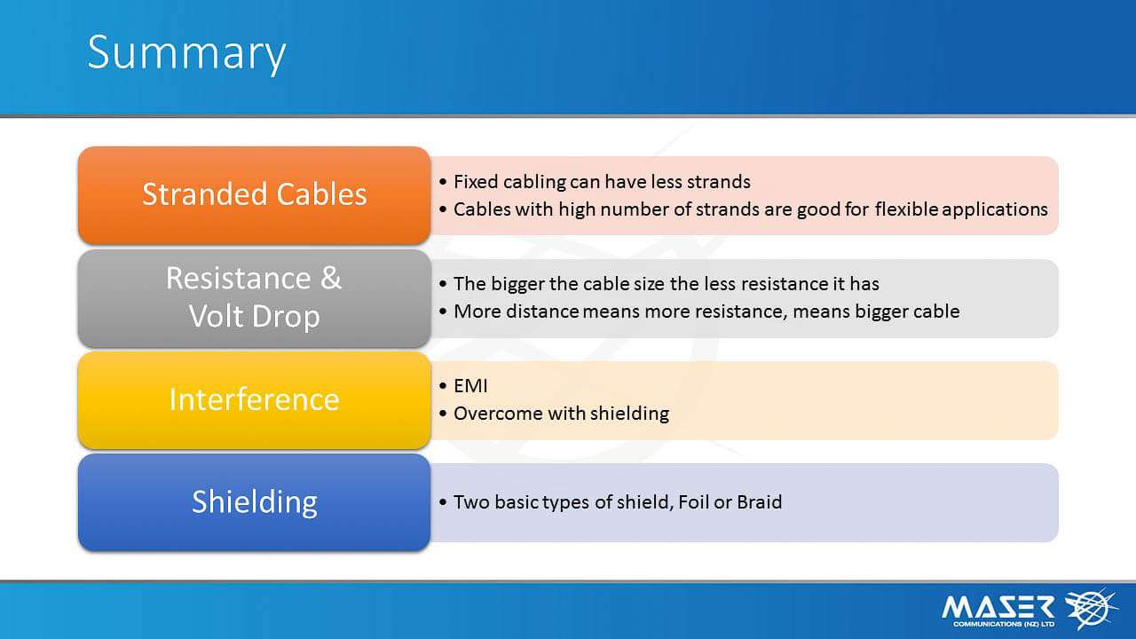 Cable Training Level 2 slide 8