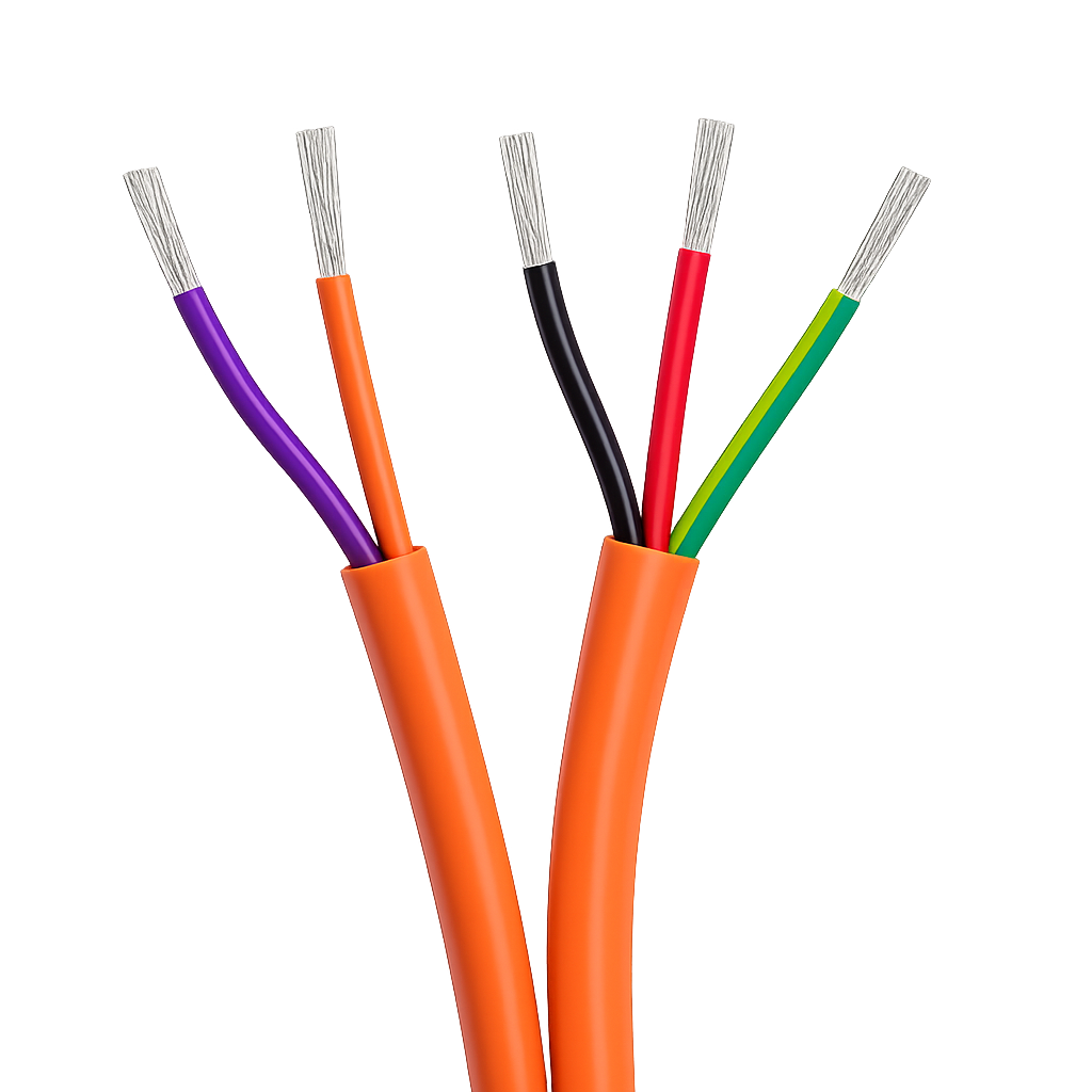 2 Core 1.5mm² + 2C+E (3G) 2.5mm², TCW, 450/750V, Lighting Control and Power Cable (MAS2C3G2.5)