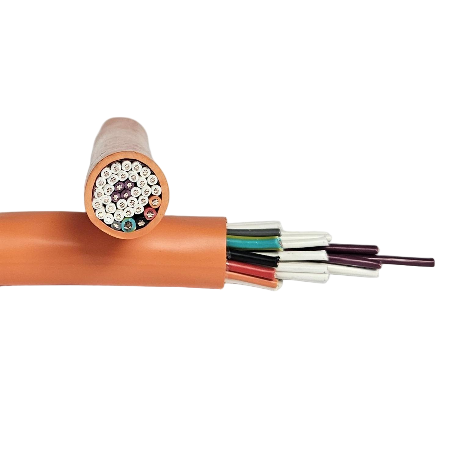 36 Core Traffic Signal Cable , 32x1.5mm² + 3x2.5mm² + 1x4.0mm² , 0.6/1kV , Orange (MAS36CTC)