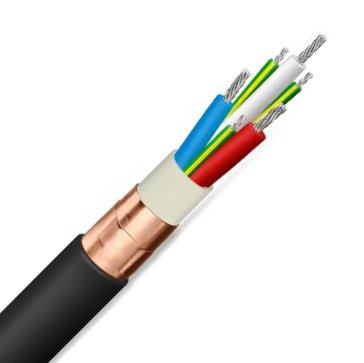 3 Core + 3xEarth (4G), 6.0mm², TCW, XLPE 90°C, Copper Tape Screen (CTS), 0.6/1KV, Variable Speed Drive Cable (MASVSD4G6.0CTS)