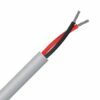 2 Core, 0.75mm², Tinned Copper, Fire Alarm Cable, Grey, 200M Box (B2C0.75FACTCWGY200BX)