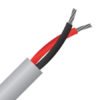 2 Core, 2.0mm², Tinned Copper, Fire Alarm Cable, Grey, 200M Reel (B2C2.0FACTCWGY200)