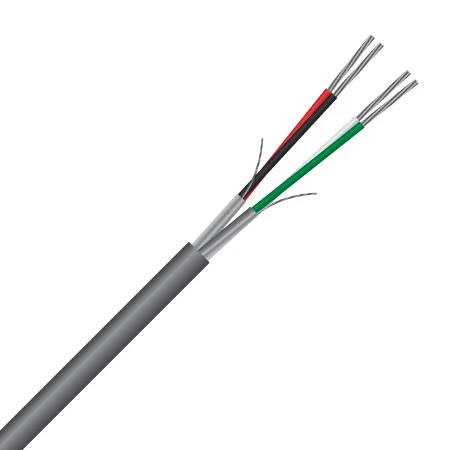 2 Pair, 0.35mm², 22AWG, TCW, Screened, Multipair Cable (MAS2PIS22)