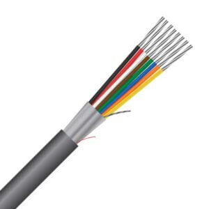 8 Core, 0.8mm², 18AWG, TCW, Screened, Multicore Cable (MAS8COS18)