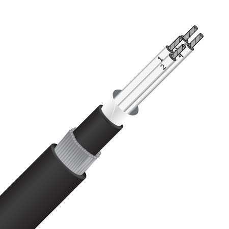 4 Core, 1.5mm², TCW, PVC 90°C, SWA, 0.6/1KV, Control Cable (MASCC104/1.5SWA)