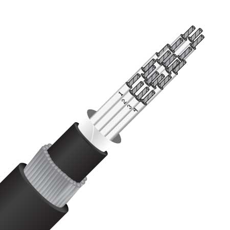 19 Core, 2.5mm², TCW, PVC 90°C, SWA, 0.6/1KV, Control Cable (MASCC119/2.5SWA)