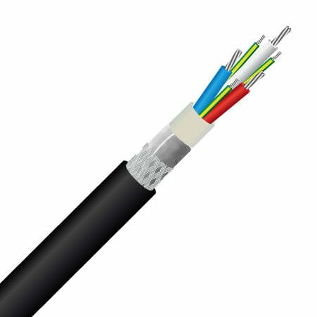 3 Core + 3xEarth (4G), 10.0mm², TCW, XLPE 90°C, Foil/Braid, 0.6/1KV, Variable Speed Drive Cable (MASVSD4G10.0)